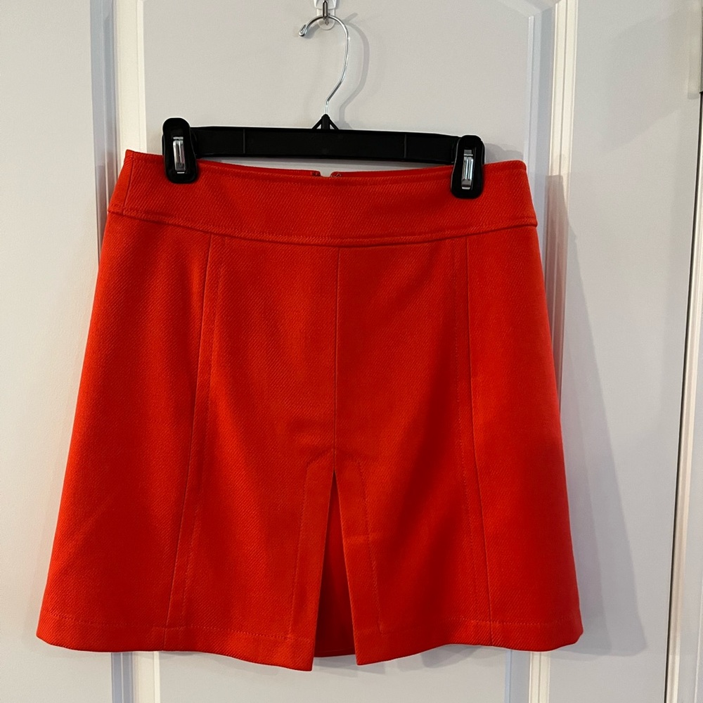 Ann Taylor Loft Orange Skirt